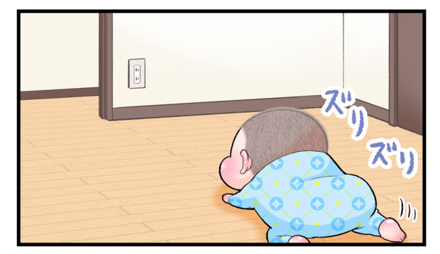 51 リピート必至 赤ちゃんがずりばいで一生懸命向かった先にママがヒヤッ Byにくきゅうぷにお ままのて
