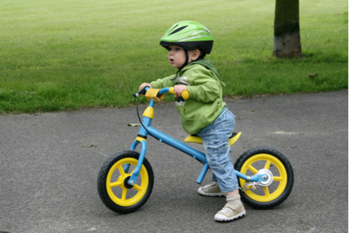 補助輪付き自転車 車に積む