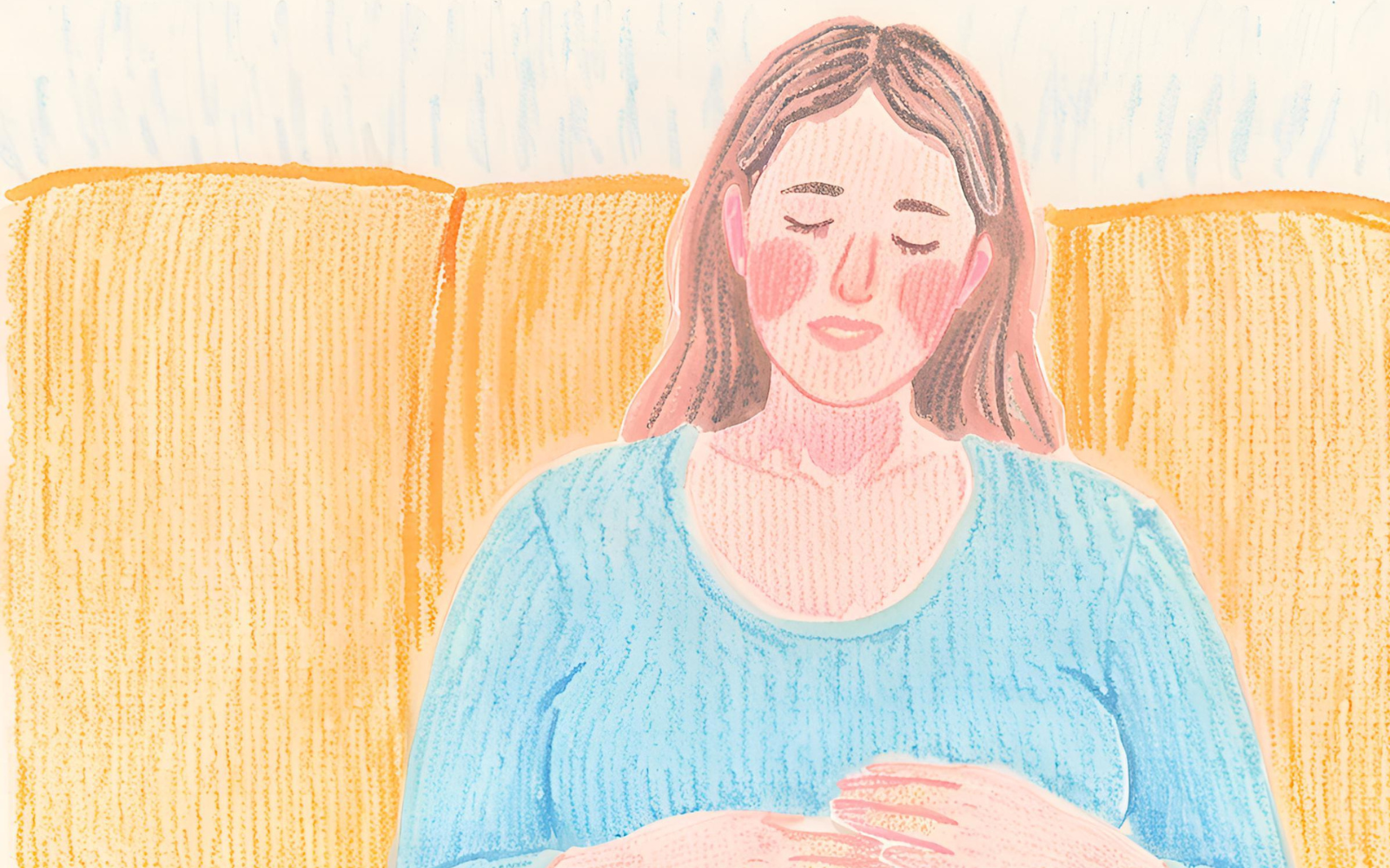 【体験談】右卵巣が腫れていた妊娠7週の体験談!つわりが始まり心音が確認できる時期?