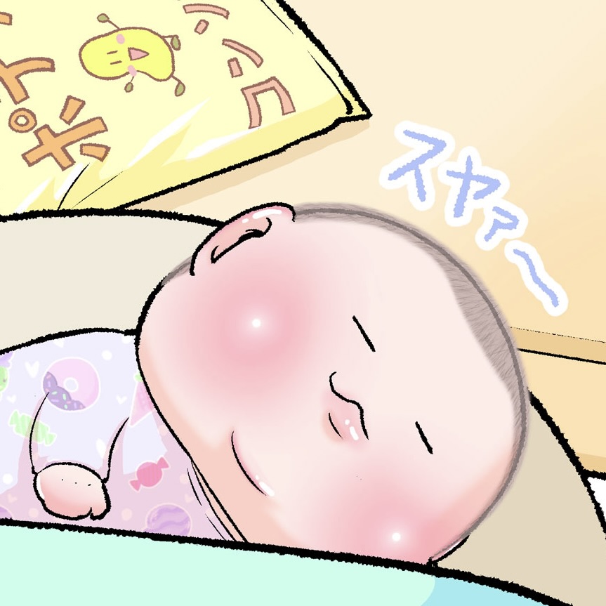 【＃101】授乳クッションの上で見た！生まれたばかりの赤ちゃんのレアな表情とは？ byにくきゅうぷにお